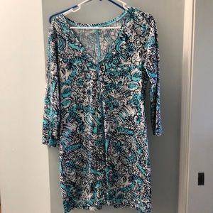 Lilly Pulitzer juliet fitted t-shirt dress